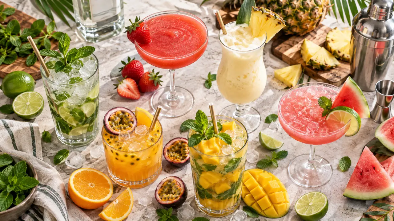 Quel cocktail au rhum blanc choisir ? 6 recettes fraîches, fruitées ou tropicales