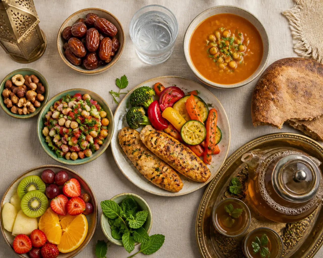 Repas du Ramadan : comment allier tradition, énergie et équilibre au quotidien