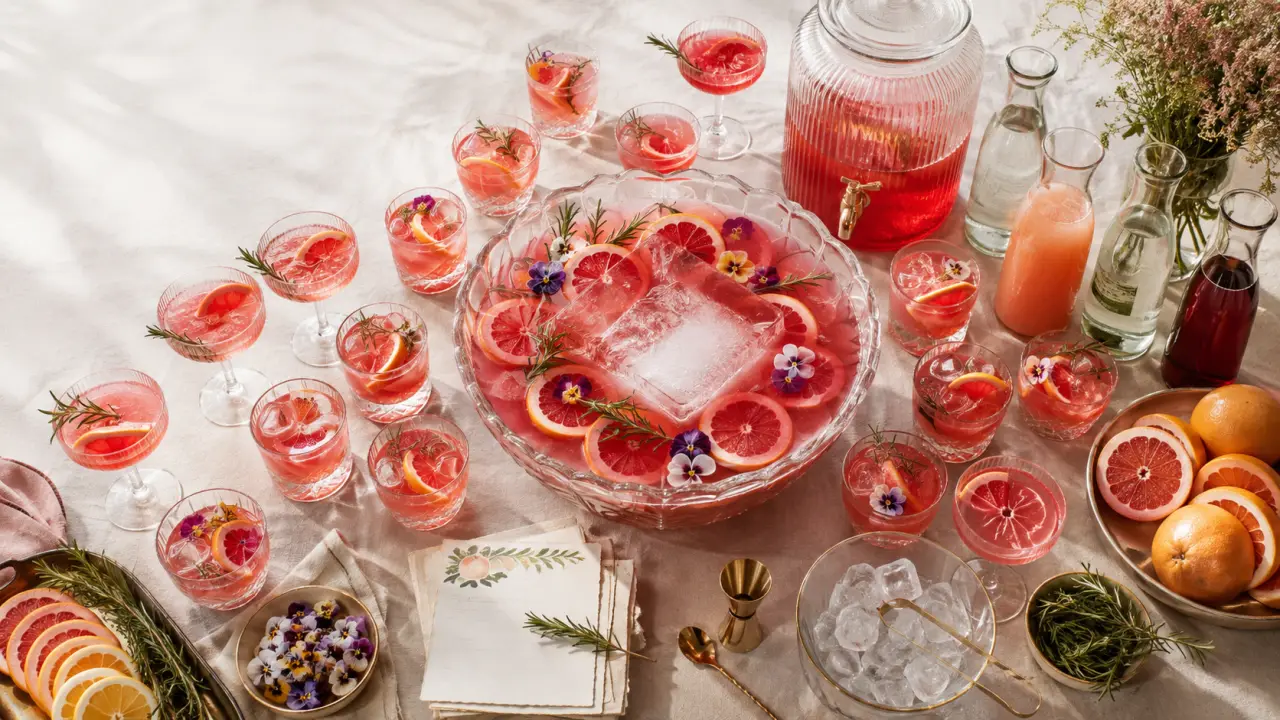 Cocktail pour 20 personnes original : dosages, recettes et service sans stress
