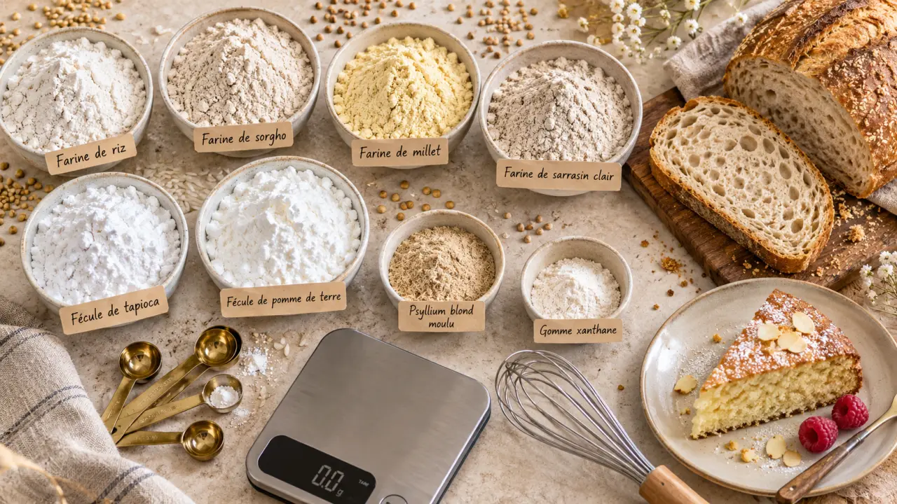 Le mix de farine sans gluten qui évite les gâteaux friables et le pain compact
