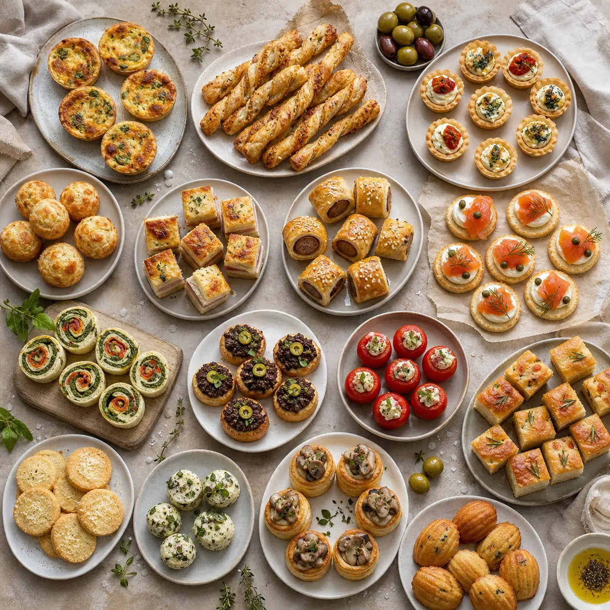 Petits fours salés : 15 formats à mixer pour un apéritif qui ne lasse pas
