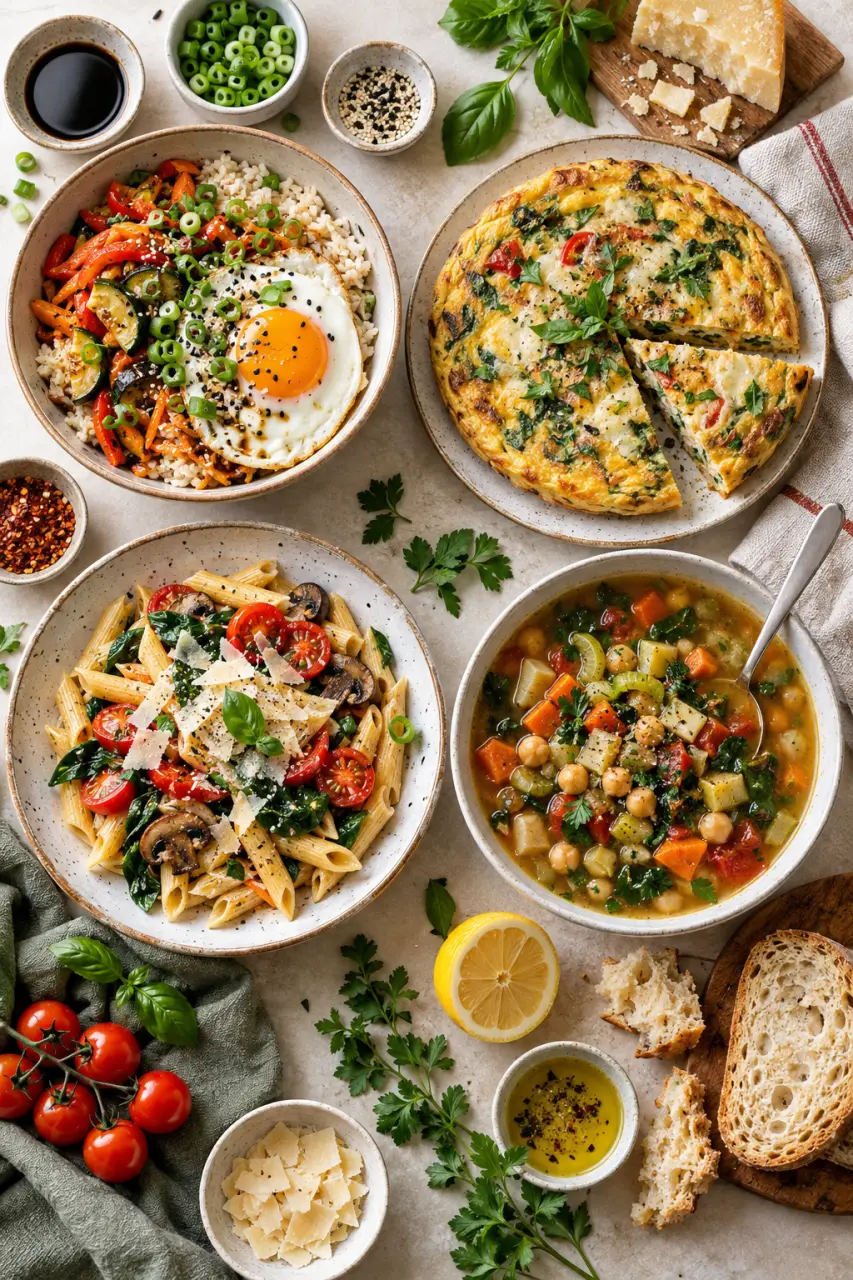 4 bases express pour cuisiner les restes du frigo sans rien compliquer