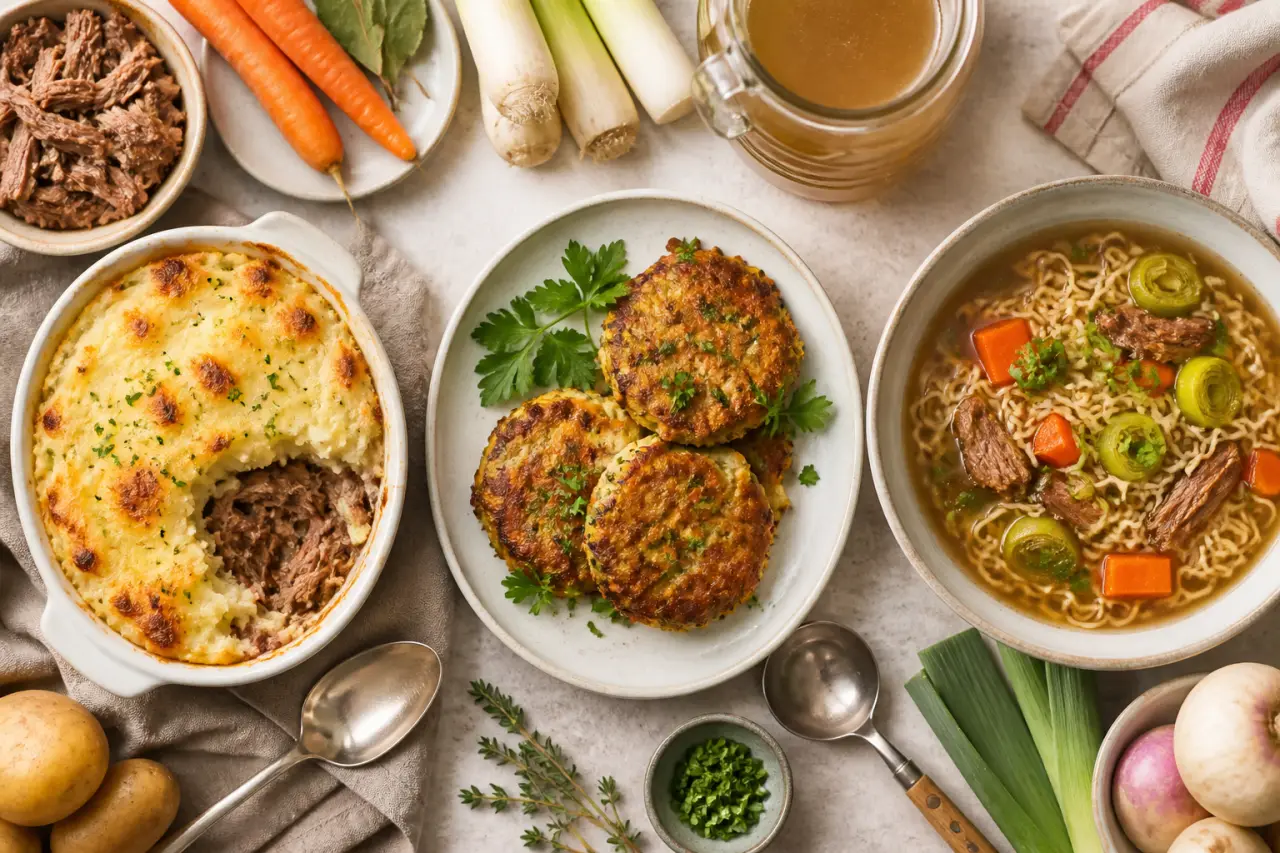Que faire avec des restes de pot-au-feu : 3 idées pour recycler viande, légumes et bouillon